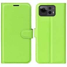 Per Asus Zenfone 12 Ultra Litchi Texture Custodia in pelle con supporto orizzontale a libro (verde)