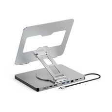 Blueendless 4K/60Hz Stazione di docking multifunzionale Supporto per tablet, specifiche: porta Ethernet 10 in 1 rotante