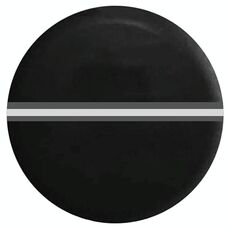 Protezione per ruota di scorta in similpelle spessa da 14 pollici con strisce riflettenti (FG-1 grigio)