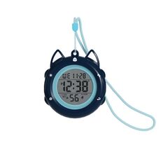 SPOVAN K01 Orologio sportivo elettronico impermeabile luminoso da uomo per bambini LED (orologio da tasca blu scuro)