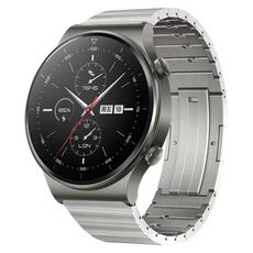Per Huawei Watch GT 2 Pro cinturino a sgancio rapido in lega di titanio (argento)