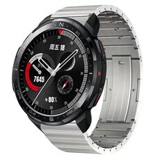 Cinturino per orologio a sgancio rapido in lega di titanio per orologio Honor GS Pro (argento)
