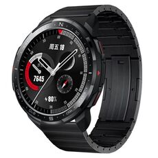 Cinturino per orologio a sgancio rapido in lega di titanio per orologio Honor Watch GS Pro (nero)