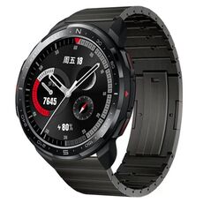 Cinturino per orologio a sgancio rapido in lega di titanio per orologio Honor Watch GS Pro (grigio)
