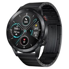 Cinturino per orologio a sgancio rapido in lega di titanio da 46 mm per Honor Magic Watch 2 (nero)