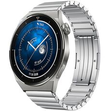 Per Huawei Watch GT 3 Pro 46mm One Bead cinturino in lega di titanio (argento)
