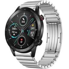 Per Honor Magic Watch 2 46mm One Bead cinturino in lega di titanio (argento)