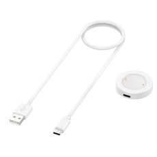 For Honor Watch GS3 TMA-L19 Cavo di ricarica per orologio a ventosa magnetico diviso, lunghezza: 1 m (bianco)