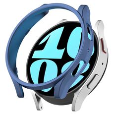 Per Samsung Galaxy Watch 6 44mm Custodia protettiva per orologio da PC a mezza copertura (blu notte)