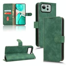 Per ASUS Zenfone 12 Ultra Skin Feel Custodia magnetica in pelle Flip Phone (verde)