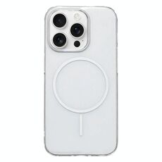 Per iPhone 16 Pro Max Custodia per telefono MagSafe sottile in PC trasparente e colorato (bianco)