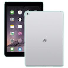 Custodia per tablet in acrilico trasparente ibrida in TPU colorato per iPad 9.7 2017/2018/Air 2 (verde)
