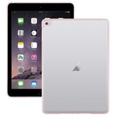 Custodia per tablet in acrilico trasparente ibrida in TPU colorato per iPad 9.7 2017/2018/Air 2 (rosa)