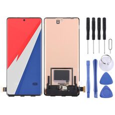Per vivo iQOO 9 Pro OLED LCD Screen con digitalizzatore assemblaggio completo con identificazione delle impronte digitali