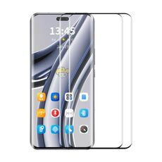 Per Honor Magic7 Pro 2 pezzi ENKAY Hat-Prince Pellicola in vetro temperato con colla laterale a copertura totale e piegatura a caldo