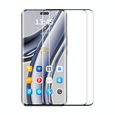 Per Honor 300 Ultra 2 pezzi ENKAY Hat-Prince Pellicola in vetro temperato con colla laterale a copertura totale e piegatura a caldo