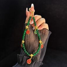 Catena per cellulare Fortuna a cinque vie (verde)