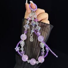 Catena per cellulare Lucky Cat Ffly Love Fashion (viola)