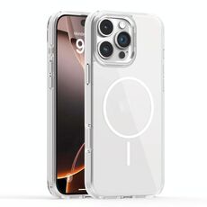 Per iPhone 16 Pro Max Star Shield Thin Circle MagSafe Custodia per telefono (bianco)