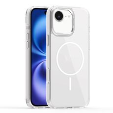 Per iPhone 16 Plus Star Shield Thin Circle MagSafe Custodia per telefono (bianco)