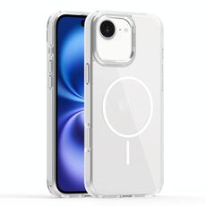 Per iPhone 16 Star Shield Thin Circle MagSafe Custodia per telefono (bianco)