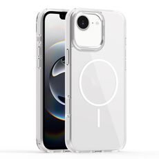 Per iPhone 16e Star Shield Thin Circle MagSafe Custodia per telefono (bianco)