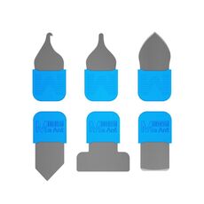 MaAnt MY-118 6 in 1 Set di strumenti per la riparazione e lo smontaggio del telefono cellulare Lama di smontaggio dello schermo curvo ultrasottile
