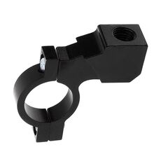 Supporto per specchietto retrovisore modificato per motocicletta, morsetto per riflettore per montaggio su specchietto per bici elettrica (nero)