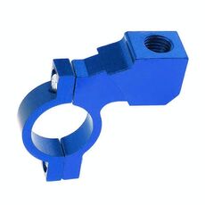 Supporto per specchietto retrovisore modificato per motocicletta, morsetto per riflettore per montaggio su specchietto per bici elettrica (blu scuro)