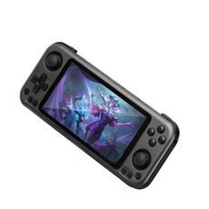 Console di gioco portatile CB408 con touch screen da 4,7 pollici, supporta WiFi, sistema Android 11 + Linux, 64 GB (grigio)