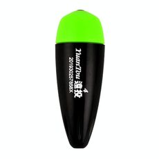 Galleggiante luminoso elettronico per la pesca notturna, galleggiante anticaduta in ABS per la pesca in mare, misura: 4 (verde)