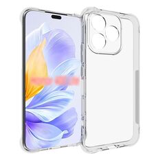 Per Honor 400 Lite Custodia per telefono in TPU antiurto antiscivolo e spessa (trasparente)