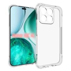 Per Honor X8c 4G Custodia per telefono in TPU antiurto antiscivolo e spessa (trasparente)