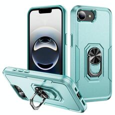 Per iPhone 16e Pioneer Armor Custodia per telefono PC + TPU resistente con supporto (verde)