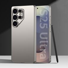Per Samsung Galaxy S25 Ultra 5G GKK Ruijie Custodia per telefono ultrasottile, penna non inclusa (grigio titanio)