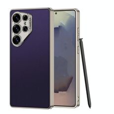 Per Samsung Galaxy S23 Ultra 5G GKK Ruijie Custodia per telefono ultrasottile in pelle, penna non inclusa (viola)