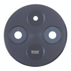 Per Xiaomi Poco C75 4G Copriobiettivo fotocamera posteriore originale (nero)