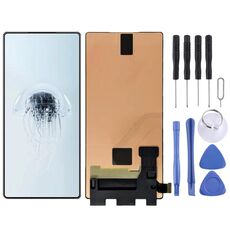 Per ZTE Nubia Z70 Ultra NX733J NX736J AMOLED LCD Screen Digitizer Assembly completo (Nero)