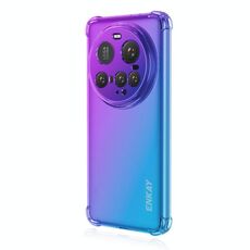 Per Xiaomi 15 Ultra ENKAY Hat-Prince Gradient Airbag TPU Custodia per telefono (viola blu)