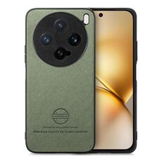 Per vivo X200 Pro mini Twill Fabric Leather Skin Back Custodia per telefono (verde)