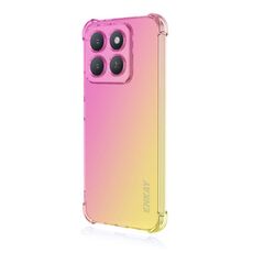 Per Honor X8c ENKAY Hat-Prince Gradient Airbag TPU Custodia per telefono (oro rosa)