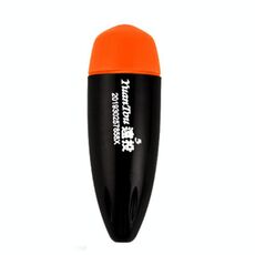 Galleggiante luminoso elettronico per la pesca notturna, galleggiante anticaduta in ABS per la pesca in mare, misura: 5 (arancione)