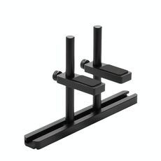 FinalCool Supporto per scheda grafica regolabile in lega di alluminio Supporto per ventola per telaio Supporto per scheda grafica 8 cm Nero