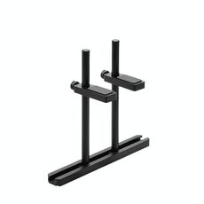 FinalCool Supporto per scheda grafica regolabile in lega di alluminio Supporto per ventola per telaio Supporto per scheda grafica 12 cm Nero
