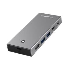 Blueendless M.2 Nvme/Sata HUB box disco rigido a doppio protocollo 4K60Hz+USB 10G x 2+Type-C 10G+PD100W