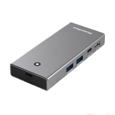 Blueendless M.2 Nvme/Sata HUB Box per disco rigido a doppio protocollo USB 10G x 2 + Tipo-C 10G + 5V2A