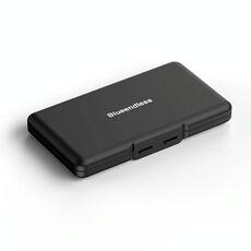 Blueendless M1 Universal M.2 SSD Scatola di immagazzinaggio antiurto e impermeabile (Nero)