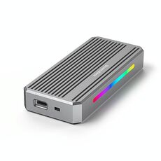 Blueendless M.2 Nvme SSD Box 40 Gbps Hard Drive Reader, specifiche: Box USB4 con luci RGB + ventola