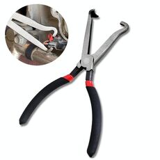 Pinza per scollegare la spina del cablaggio dell'auto, pinza per scollegare la linea del carburante e l'impianto elettrico, rimozione del tubo flessibile, stile: ugello dritto