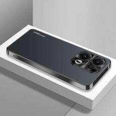 Per OPPO Reno13 Global AG Custodia per telefono in acrilico galvanico satinato (nero)
